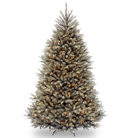 Laurel Foundry Modern Farmhouse Hinged 7.5' Fir Artificial Christmas Tree with 750 Clear/White Lights & Reviews | Wayfair Full Christmas Tree, Christmas Tree Clear Lights, Woodland Christmas Tree, Slim Tree, Fir Christmas Tree, Cool Christmas Trees, Woodland Christmas, Stand Light, Beautiful Christmas Trees