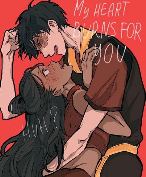 Zuko And Toph Fan Art, Prince Zuko Fanart, Zuko And Katara Love, Zuko Comic, Zuko And Katara Fan Art, Zutara Fanfiction, Zutara Fanart, Zuko Fanart, Atla Aesthetic