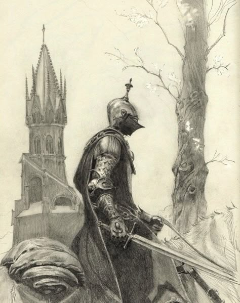 Knight Drawing, Dark Souls Art, Figure Sketching, Knight Art, Ocarina Of Time, Elden Ring, Sketch Inspiration, Mythological Creatures, Soul Art