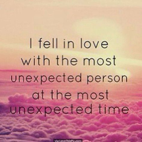 I Fell In Love With The Most Unexpected Person Love Poems For Boyfriend, Quotes Distance, Unexpected Love, Falling In Love Quotes, Love Quotes Photos, Autumn Quotes, Friend Quotes, Trendy Quotes, Cute Love Quotes