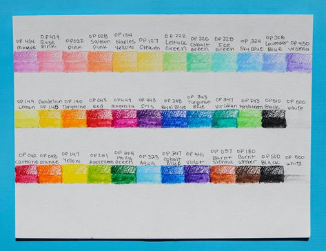 Holbein Colored Pencils, 12 Pastel Tones, 12 Basic Tones, 12 Design Tones Review and Swatches | Jenny's Crayon Collection Green Sky, Watercolor Effects, Yellow Cream, Lavender Blue, Book Girl, Black Paper, Watercolor Paper, Pink Yellow, Color Show