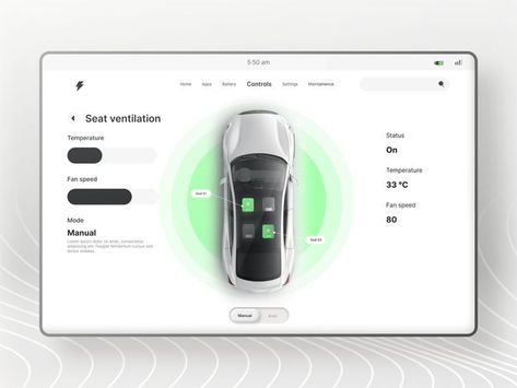 Car Interface Design, Car Ui Design, Car Dashboard Design, Car Tesla, Ux Design Principles, Digital Twin, Dashboard Interface, Tablet Ui, Car Ui