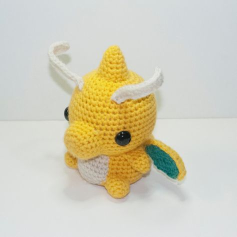 Dragonite by Heartstringcrochet.deviantart.com on @DeviantArt Dragonite Crochet Pattern, Pokemon Amigurumi, Pokemon Crochet, Pokemon Crochet Pattern, Crochet Pokemon, Pokemon Pattern, Confection Au Crochet, Pola Amigurumi, Crochet Dragon