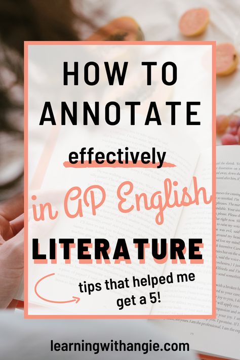 How To Annotate Literature, Ap English Literature And Composition, How To Study English Literature, Annotate A Book, Ap Literature And Composition, Annotation Tips, Ap English Literature, Ap Classes, Ap Exam