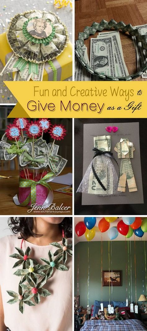 Fun and Creative Ways to Give Money as a Gift! Tie Folding, Creative Ways To Give Money, Ways To Give Money, Money As A Gift, Origami Shirt, Wedding Gift Money, Creative Money Gifts, Shirt And Tie, Folding Origami