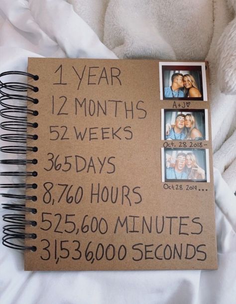 Boyfriend Scrapbook, Organizator Grafic, Anniversary Scrapbook, Diy Anniversary Gift, Cute Gift Ideas, Anniversaire Diy, Birthday Gifts For Boyfriend Diy, Kartu Valentine, Bff Birthday