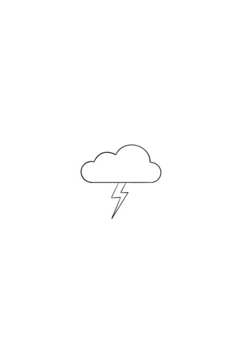 Fine Line Storm Tattoo, Tattoo Storm Cloud, Small Storm Cloud Tattoo, Tiny Storm Cloud Tattoo, Clouds Outline Tattoo, Simple Storm Cloud Tattoo, Cloud Lighting Tattoo, Mini Cloud Tattoo, Cloud And Thunder Tattoo