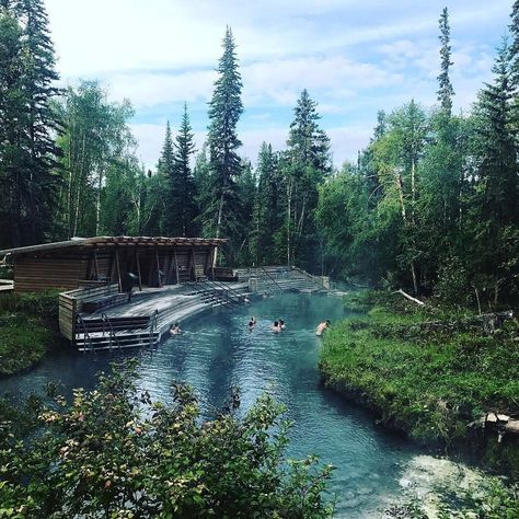 Liard River Hot Springs - Updated 2024 Guide Alaska Highway, Spring Camping, Canada Map, Forest And Wildlife, Boreal Forest, Camping Experience, Natural Environment, Hot Springs, Summer Season