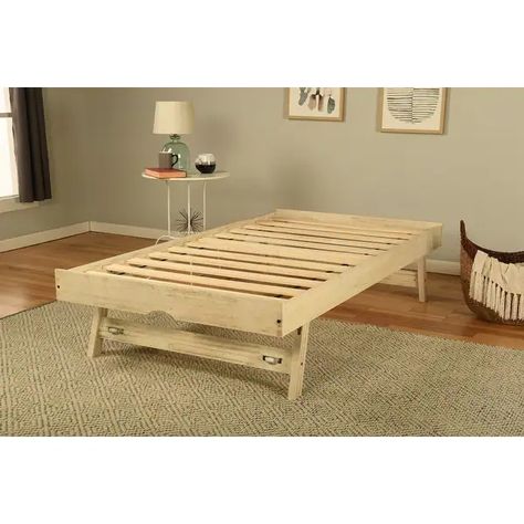 Somette Marisa Pop Up Trundle Bed in Weathered White - Bed Bath & Beyond - 39170449 Pop Up Trundle Bed, Pop Up Trundle, Trundle Mattress, Wood Daybed, Twin Mattress Size, Daybed With Trundle, Weathered White, Guest Bed, Trundle Bed