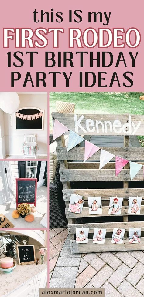 Actually This Is My First Rodeo Birthday, Diy Cake Topper Banner, High Chair Banner Diy, My First Rodeo Party, Rodeo Themed Party, First Rodeo Party, Rodeo 1st Birthday, Rodeo Birthday Parties, Rodeo Party