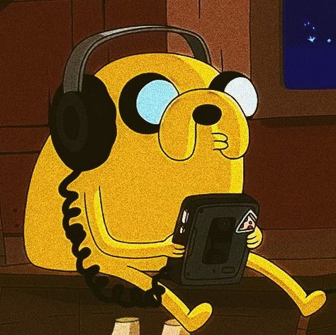 Gumball Listening To Music, Adventure Time Music, Jake Pfp, Adventure Time Background, Jake Adventure Time, Music Cover Photos, Playlist Covers Photos, Adventure Time Characters, Adventure Time Wallpaper