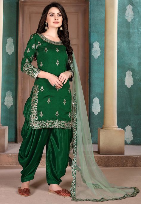 Patiala Dress, Patiala Salwar Suits, Patiyala Suit, Punjabi Salwar, Patiala Suit, Pakistani Salwar Kameez, Patiala Salwar, Silk Bottoms, Designer Salwar Suits