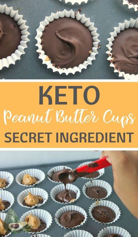 Keto Peanut Butter Cups, Keto Cups, Dolce Poche Calorie, Fat Bomb Recipes, Peanut Butter Cups Recipe, Keto Peanut Butter, Keto Candy, Fat Bomb, Fat Bomb Recipe