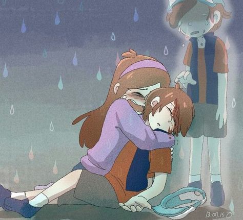 Bill: It happened Dipper left once and for all!!!!!! Dipper X Mabel, Dipper E Mabel, Anime Gravity Falls, Fall Anime, Gravity Falls Dipper, Gravity Fall, Gravity Falls Au, Gravity Falls Fan Art, Dipper And Mabel