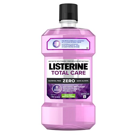 Listerine Mouthwash, Alcohol Free Mouthwash, Antiseptic Mouthwash, Dental Cavities, How To Prevent Cavities, Sodium Lauryl Sulfate, Tooth Decay, Mouthwash, Fresh Mint