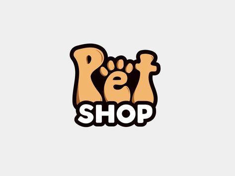 Pet Shop Logo Design, Pet Shop Logo, Beautiful Logos Design, Shop Logo Design, Make Your Logo, Pet Logo Design, Unique Logo Design, Beautiful Logos, Unique Logo