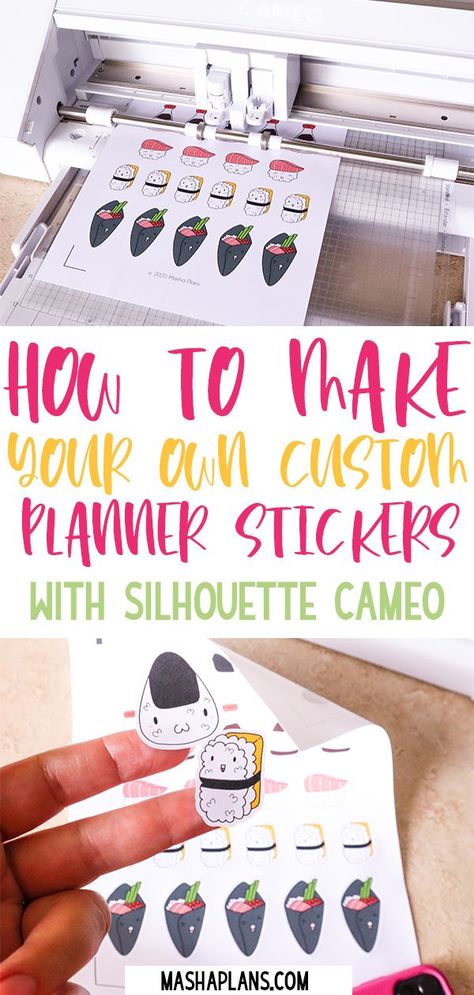 Sillouhette Cameo Projects, Make Stickers With Silhouette, Stickers With Silhouette Cameo, Print And Cut Silhouette, Silhouette Cameo Projects Beginner, Silhouette Cameo Beginner, Silouette Cameo, Create Stickers, Inkscape Tutorials