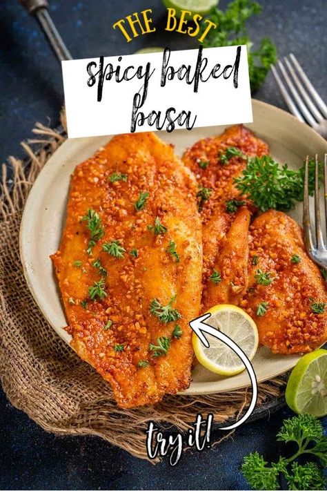 Basa Fish Recipes Baked, Basa Steak Recipe, Basa Recipes Baked, Grilled Basa Fish Recipes, Baked Basa Fillet Recipe, Basa Recipe, Breaded Basa Fillets, Basa Fillet Recipes, Basa Fish Recipes