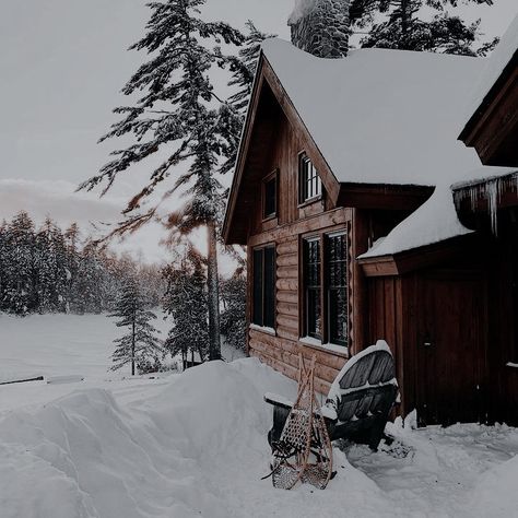 Snowed In Cabin Aesthetic, Acotar Cabin, Grace And Logan, Logan Aesthetic, Dr Ideas, Legend Of Zelda Characters, A Cabin In The Woods, Cabin Aesthetic, Moody Aesthetic