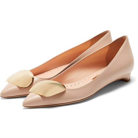 Rupert Sanderson Flat Pointy Pumps (€640) ❤ liked on Polyvore featuring shoes, flat slip on shoes, rupert sanderson shoes, slip-on shoes, leather shoes and decorating shoes Rupert Sanderson Shoes, Decorating Shoes, Noble Lady, Pointy Pumps, Girly Shoes, Decorated Shoes, Shoes Leather, On Shoes, Slip On Shoes