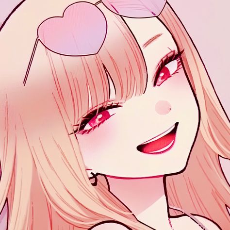 Kawaii Matching, Aesthetic Profile Picture Cartoon Soft, My Dress Up Darling, Dress Up Darling, Marin Kitagawa, Aesthetic Pfp, Cute Anime Profile Pictures, Bisque Doll, Cute Anime Character