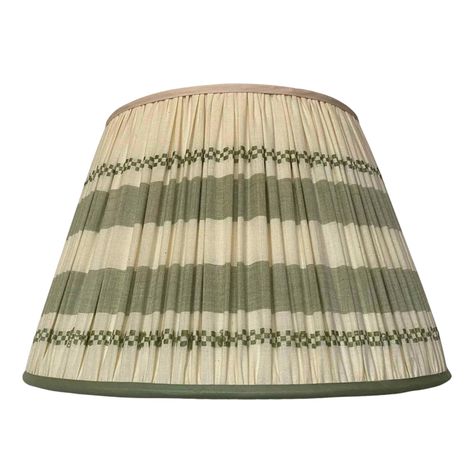 Green Pleated Lampshade, Striped Lampshade, Canada Dream, Green Lampshade, Vermont House, Picture Frame Tray, North East India, Pleated Lampshade, Credenza Bar