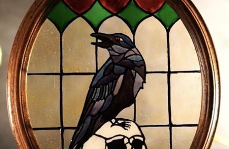 DIY Stained Glass Flower Wall Panel – Glass Art Faux Stained Glass Diy, Stained Glass Tutorial, Crow And Skull, Glass Diy, Art Mosaic, Puffy Paint, Stained Glass Flowers, Stained Glass Diy, Faux Stained Glass