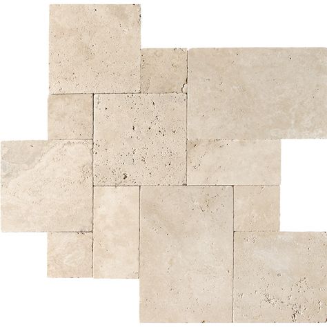 Travertine Pavers, Versailles Pattern, Stone Driveway, Paver Stones, Travertine Floors, French Pattern, Pool Coping, Travertine Tile, Stone Tile