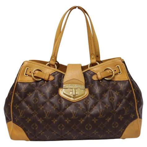 Louis Vuitton Monogram Canvas Etoile Shopper Bag, Features two leather handles for shoulder, push lock, and one interior pocket. Material: Leather Hardware: Gold Height: 26cm Width: 40cm Depth: 17cm Handle Drop: 22cm Overall condition: Fair Interior condition: Signs of use External condition: Leather scuffing, marks and scratches Vintage Louis Vuitton Purse, Luxury Vintage Brown Tote Bag, Brown Louis Vuitton Bag, Sac Louis Vuitton, Louis Vuitton Shoulder Bag Vintage, Louis Vuitton 2000s Bag, Louis Vuitton Totes, Vintage Louis Vuitton, Shopper Bag