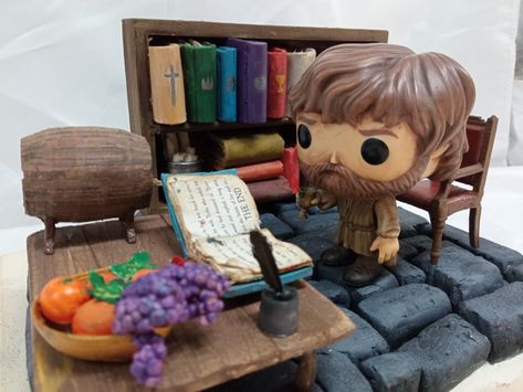 Funko Pop Diorama, Tyrion Lannister, Book Collection, Funko Pop, The Earth, Easter Eggs, The Secret, I Know, Easter