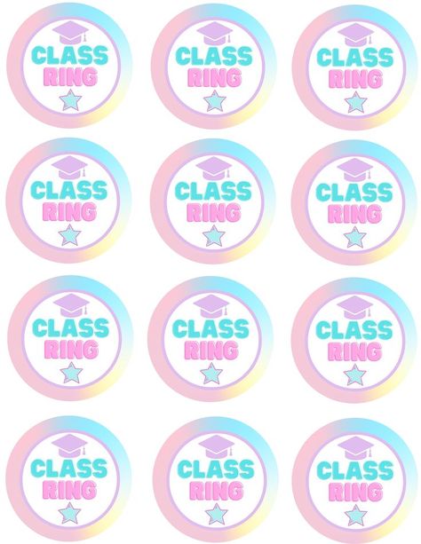 https://myveryowncircus.wordpress.com/2022/05/16/free-printables/ Class Ring Ring Pop Free Printable, Ring Pop Class Ring, Preschool Graduation Gifts, Prek Graduation, Ring Pops, Pre Primary, Pre K Graduation, Graduation Rings, Ring Pop