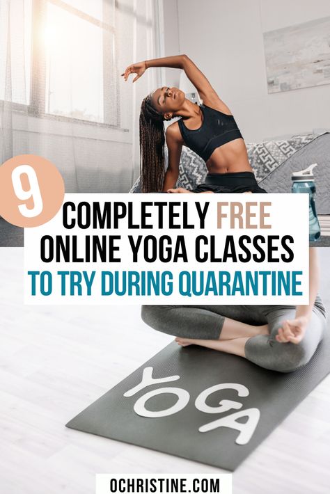 9 Free Online Yoga Classes to Try This Year (+ Inclusive Yoga Videos). I found amazing websites and instructors that offer free yoga videos online — and even had the chance to work with a few. Here’s what I recommend for accessing some of the best online yoga classes for free during the quarantine. | Online Yoga Classes | Workout during Lockdown | Yoga at Home | Online Workout Classes | Mindful Travel, Workout Classes, 20 Minute Yoga, Amazing Websites, Plus Size Yoga, Online Yoga Classes, Exercise Plan, Virtual Travel, Prenatal Yoga