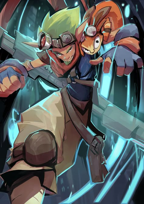 Jak And Daxter 2, Jak And Daxter, My Childhood Memories, Jak & Daxter, 2000s Art, Dark Warrior, Star Wars Poster, Think About It, My Childhood