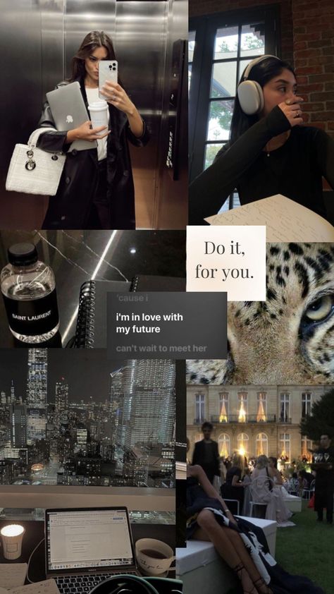 Work Outside Aesthetic, Succes Woman Aesthetic, Business Woman Moodboard, Boss Woman Vision Board, Rehana Core, Certificate Vision Board, Aesthetic Successful Women, Wellness Dark Aesthetic, Business Student Aesthetic Wallpaper