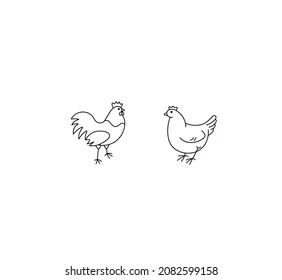 Hen Tattoo Chicken, Chicken Minimalist Tattoo, Chicken And Chicks Tattoo, Mama Hen Tattoo, Dainty Rooster Tattoo, Mini Chicken Tattoo, Dainty Chicken Tattoo, Tiny Rooster Tattoo, Cartoon Chicken Tattoo