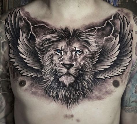 Lion Drawing Simple, Lion Chest Tattoo, Chest Tattoo Ideas, Chest Hair, Light Tattoo, Lion Drawing, Chest Piece Tattoos, Koi Fish Tattoo, Chest Tattoo Men