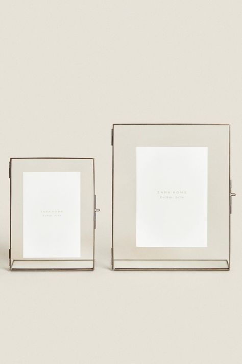 Frames | Boxes Accessories Decor | ZARA United States Bathroom Fragrance, Living Room Photos, Room Box, Book Stationery, Home Candles, Zara Home, Square Frames, Home Decor Accessories, Photo Frames