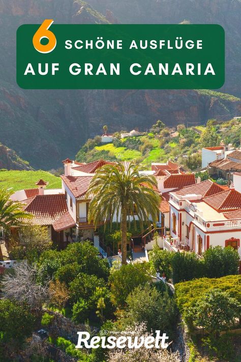 Wir zeigen euch Gran Canarias schönste Orte für einen Ausflug mit dem Auto - darunter sind ein paar echte Geheimtipps. Schaut in unseren Artikel und erfahrt zum Beispiel, wo man auf Gran Canaria gut wandern gehen kann und in welcher Stadt ihr einen Wasserfall findet. Grand Canaria, Travel Guide, Places To Go, Around The Worlds, Camping, Travel, Travel Guides