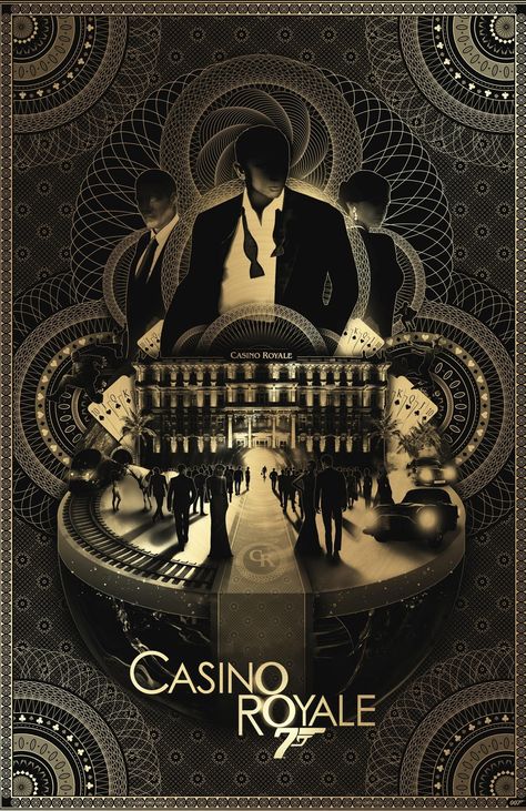 Casino Royale Poster, Secret Cinema, James Bond Casino, James Bond Casino Royale, 007 Casino Royale, Casino Royale Movie, Casino Royale Theme, James Bond Movie Posters, James Bond Party