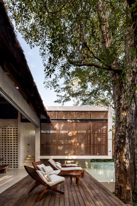 Indoor Outdoor Bathroom, Tropical Architecture, Eco Luxury, Resort Design, Boutique Interior, Tulum Mexico, Design Visual, Outdoor Area, Tulum