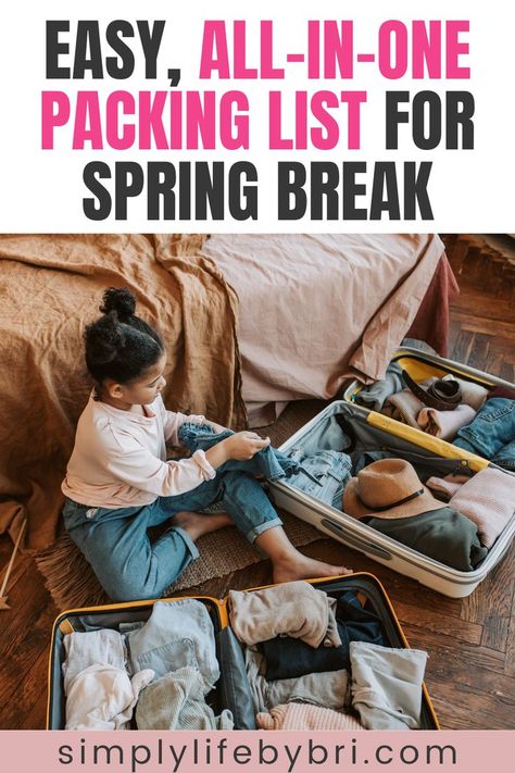 packing list for spring break Spring Break Packing List, Spring Break Packing, Easy Meals For College Students, Simply Life, Apartment Decorating On A Budget, Productive Things To Do, College Halloween, College Apartment, Halloween Costumes College