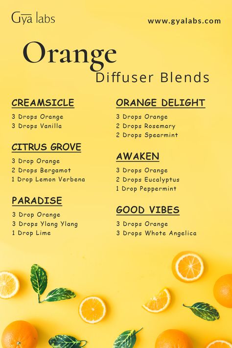 A bottle of Sweet Orange Essential Oil Blend with a slice of orange and a diffuser on a white background. Fruit Essential Oil Blends, Sweet Orange Diffuser Blends, Peach Essential Oil Blend, Sweet Orange Essential Oil Blends, Sweet Orange Essential Oil Benefits, Orange Diffuser Blends, Orange Essential Oil Uses, Orange Essential Oil Blends, Essential Oil For Skin