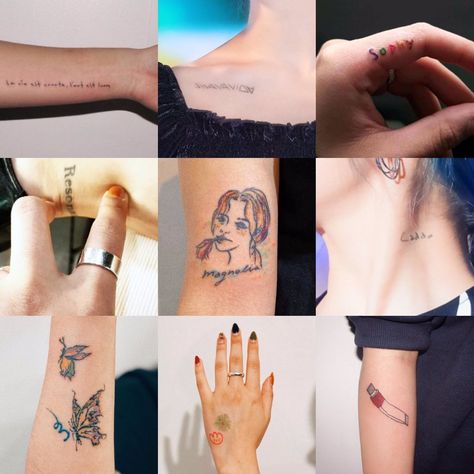 Wheein Mamamoo, Line Art Tattoos, Subtle Tattoos, Minimal Tattoo, Cute Tattoos, Plexus Products, Paw Print Tattoo, Small Tattoos, Triangle Tattoo