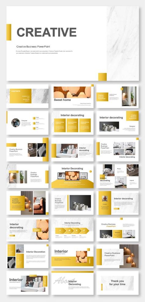 Interior Design Powerpoint, Fashion Powerpoint, Mises En Page Design Graphique, Ppt Template Design, Design Powerpoint, Powerpoint Layout, Creative Interior, Creative Interior Design, Interior Design Presentation