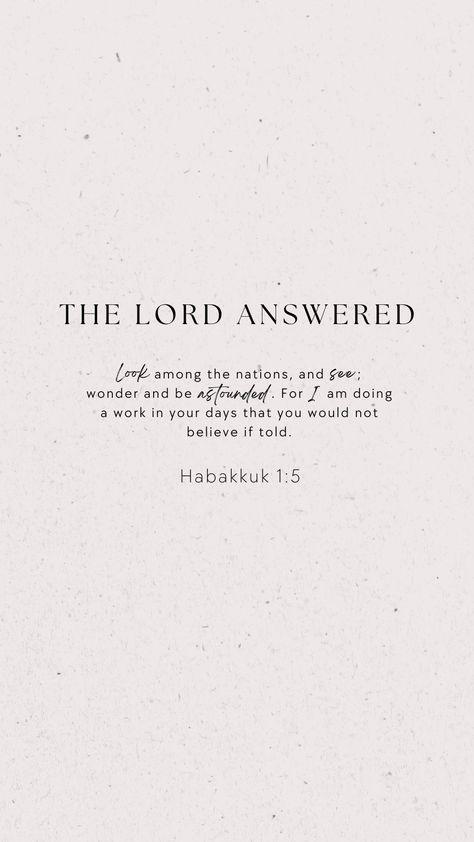 Scripture Wallpaper Rest In The Lord Quotes, Habakkuk 1:5, The Lord Quotes, Lord Quotes, Rest In The Lord, Lord Quote, Worship Night, Inspirational Quotes With Images, Anything Is Possible