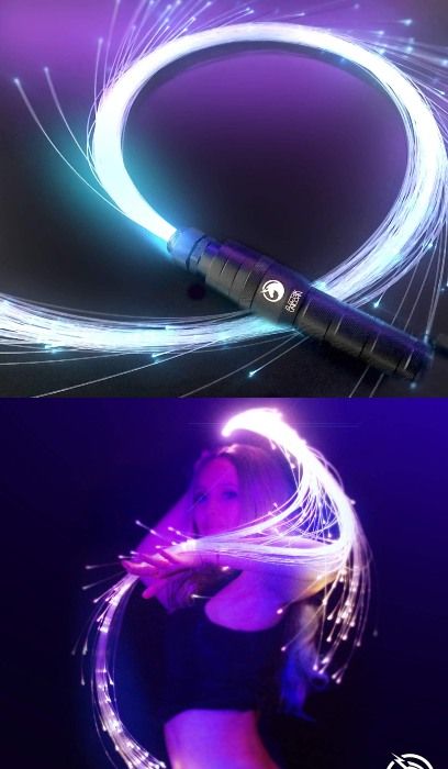 Sparkle Whip by Electrik Unicorn: LED Fiber Optic Whip Fiber Optic Whip, Edm Music Festivals, Security Gadgets, Make A Door, Catchy Names, Rave Gear, Led Accessories, Flow Arts, Rechargeable Light