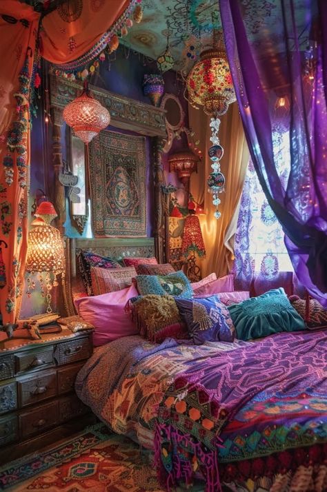 39 Incredible Boho Style Bedroom Inspirations 4