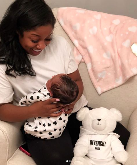 Toya Wright, Mommy Daughter Outfits, Pregnancy Goals, Cute Mixed Babies, Cute Black Babies, Future Mommy, Moms Goals, Beautiful Black Babies, Mommy Goals