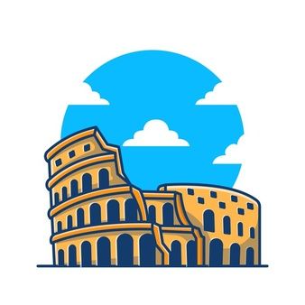 Premium Vector | Colosseum illustrations. landmarks concept white isolated. flat cartoon style English Day Poster, Colosseum Illustration, Travel Doodle, Handwritten Logo Design, Travel Doodles, History Icon, London Icons, History Illustration, Paris Landmarks