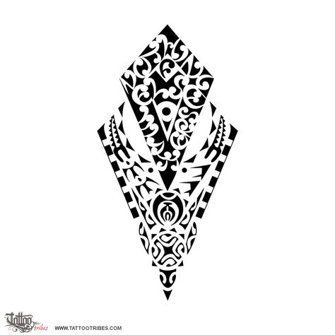 Spearhead Tattoo, Spear Tattoo, Maori Tattoo Meanings, Antler Tattoos, Tato Maori, Maori Tattoos, Buddha Tattoos, Polynesian Tattoo Designs, Maori Tattoo Designs